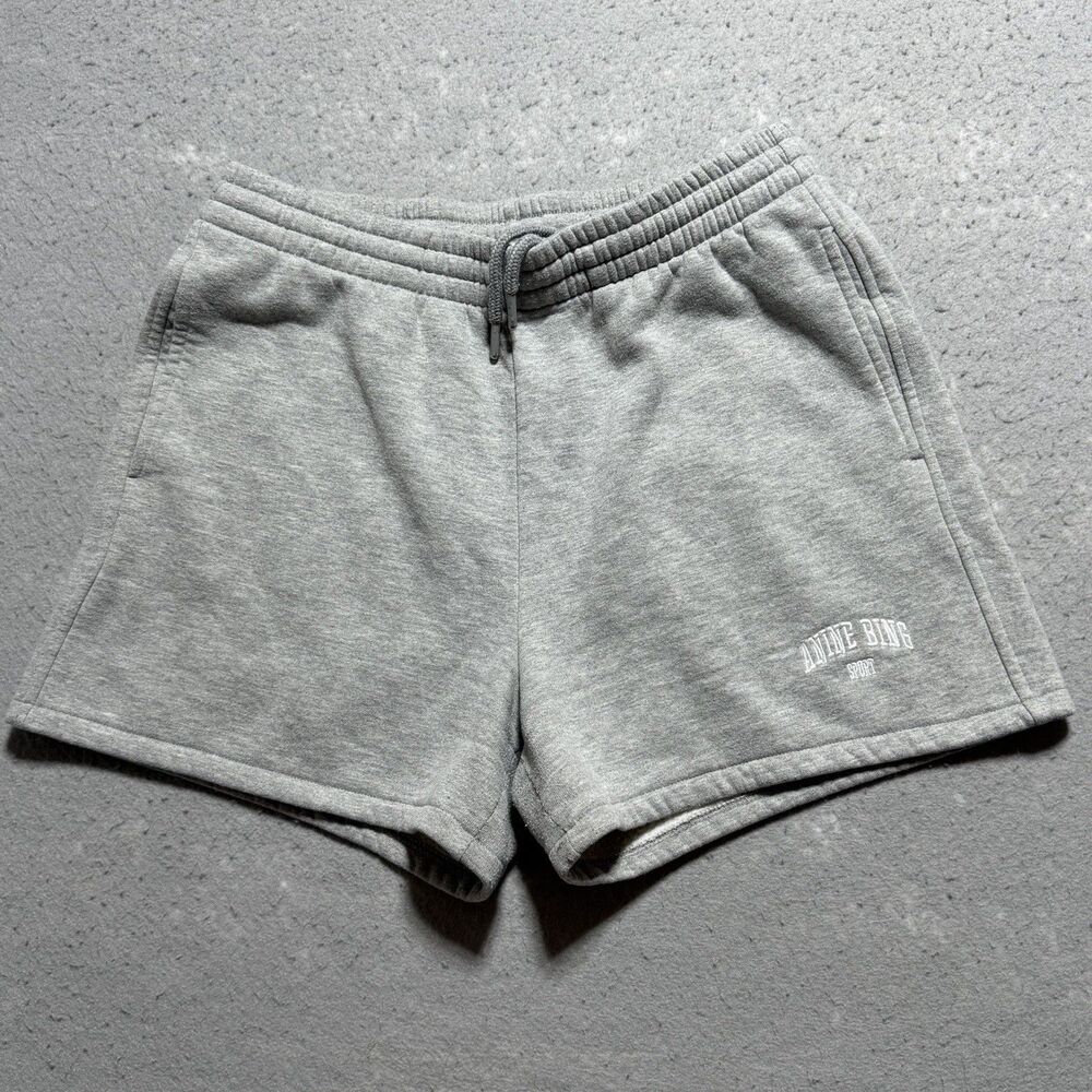 ANINE BING Kam Shorts Frame SOLID in Off White MEDIUM $150